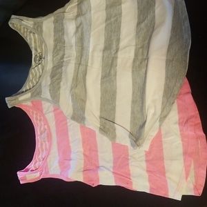 Womens So tank tops with built in bras size medium